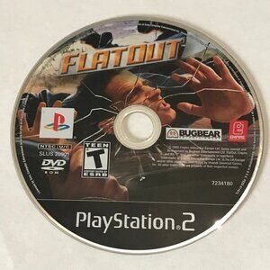 PS2 Flatout For Playstation 2